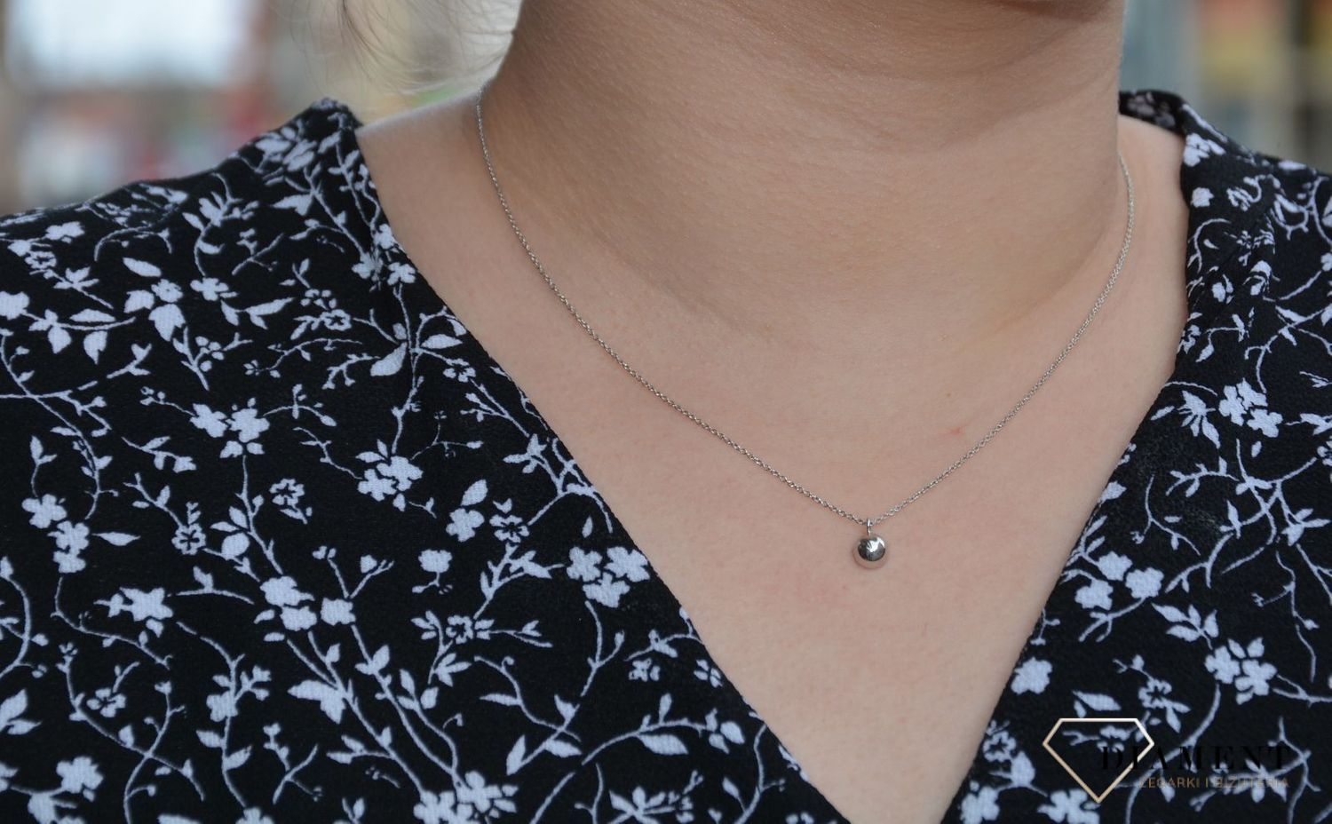 Naszyjnik srebrny półkulka Dall'Acqua C RM 21009.jpg